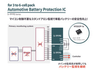 ミネベアミツミグループのエイブリック、EVやeバイク向けバッテリー監視IC発売、自動運転時代に対応 画像