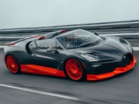 オープンカー世界最速記録「453.91km/h」で更新！ ブガッティ『W16ミストラル』 画像