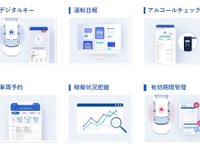 東海理化の社用車管理システム、アルコール検知で車の解錠を制限…DX総合EXPO2024出展 画像