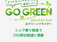 NearMe、環境配慮型の「シェアエコグリーンフライデー」に参画…11月25-29日 画像