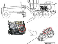 【リコール】三菱重工 モータグレーダ…火災のおそれ 画像