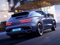 「ツーライン」ランプ際立つ高級SUV、ジェネシス『GV70』が大幅刷新…ロサンゼルスモーターショー2024 画像