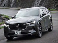 【マツダ CX-80 新型試乗】業界初!?「犬」目線の3列目シートインプレ…島崎七生人 画像
