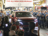 日産、新型『ムラーノ』を年産8万台計画…米スマーナ工場で生産開始 画像