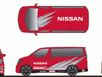 SUPER GT仕様 エルグランド サーキットに登場 画像