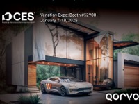 UWBなど自動車向け最新技術、Qorvoが「CES 2025」出展へ 画像