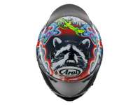 “アライグマ柄”のアライヘルメット登場、かわす性能の『アストロGX ジャングル2』 画像