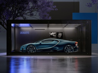 ［15秒でわかる］ブガッティの特別なガレージと展示台 画像