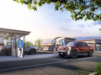 GM、超高速充電ステーション500基を米国に設置へ…2025年末までに 画像