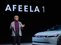 ソニー・ホンダ最初のEV『AFEELA1』は約1420万円から、2026年中旬より納車へ 画像