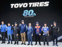 創業80周年のトーヨータイヤ！サステナ素材91%のオプカン登場、今年もモータースポーツに本気だ…東京オートサロン2025 画像