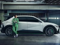 「ドリキン」監修、ヒョンデのEV『アイオニック5 N』に高性能パーツ装着車発表…東京オートサロン2025 画像