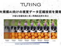 マルチモーダルAI向け新圧縮技術を開発、自動運転などに応用へ…チューリング 画像