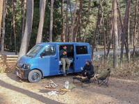 「FOLKWOOD VILLAGE 八ヶ岳」にキャンピングカー常設の車中泊体験プラン登場 画像