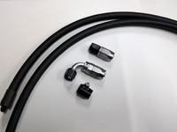 ブラックメッシュホース使用で軽量化、HKSがR35『GT-R』用オイルクーラーキットをリニューアル 画像