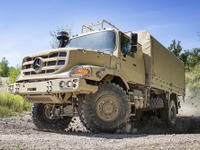 ダイムラートラック、新型軍用車両を出展へ…国際防衛展覧会2025 画像