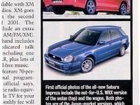 米誌の勇み足、新型インプレッサの広報写真を解禁日前に公開---『AUTOWEEK』 画像