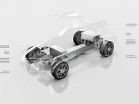 メルセデスベンツ SLS AMG…EV仕様も開発中 画像