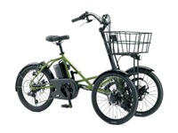 カワサキ、電動3輪アシスト自転車『ノスリス』2025年モデルを発売、39万8200円 画像