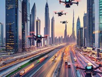 エアタクシーと貨物ドローン飛行へ、中東UAEで「空中回廊マッピング」開始 画像