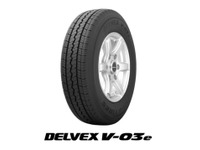 TOYO TIRE、商用バン用タイヤ「DELVEX V-03e」を3月発売…転がり抵抗とウェット性能を向上 画像