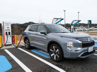 【三菱 アウトランダーPHEV 新型試乗】「100kmをBEVとして走ることができる」は本当か…中村孝仁 画像