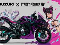「このために免許取ってもいい」スズキと『ストリートファイター6』のコラボバイクにゲームファンも熱視線!? 画像