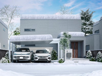 LIXIL、業界初の積雪地域向けアルミ屋根カーポート開発…6月発売へ 画像