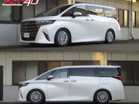 40系『アルファードハイブリッド』の乗り心地やハンドリングを自分好みに、タナベのフラッグシップ車高調「サステックプロZT40」 画像