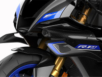 ヤマハのフラッグシップ『YZF-R1/R1M』が進化！ MotoGPさながらの巨大ウイングレット装着 画像