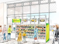 東北道・蓮田SAに省スペース型無人販売店「蓮田GO」オープン、3月27日 画像