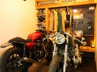 バイク愛好者のためのコンテナガレージ、「MOTO CASA Honda」 画像