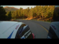 グロンホルム、パイクスピークでの熱い走り 画像