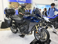 ヤマハ『トレーサー9 GT＋』新型を先行公開！ AT免許で乗れる「Y-AMT」搭載で快適ツーリング…東京モーターサイクルショー2025 画像