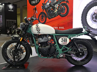 個性派クラシックなスクランブラー、ロイヤルエンフィールド『ベア650』が関東デビュー…東京モーターサイクルショー2025 画像