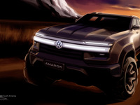 VW、ピックアップトラック『アマロック』新型を予告…2027年から生産へ 画像