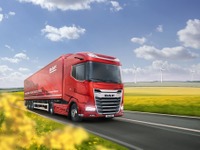 DAF、新世代トラックに「B100バイオディーゼル対応エンジン」搭載、CO2最大90%削減 画像