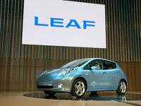 日産、EV『リーフ』を初公開 画像