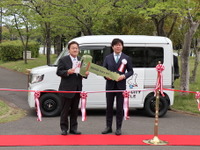地域再エネ活用の収益を還元、ホンダ N-VAN e:を茨城県神栖市へ無償提供 画像