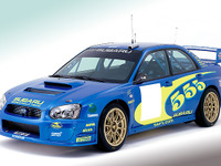 スバル『インプレッサWRC2003』プロトタイプを日本初披露! 画像