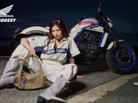 ホンダとMOUSSYのコラボ第三弾発売！バイクが似合う“カッコ可愛い”11アイテムが登場 画像