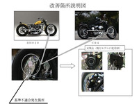 【リコール】プロト ロードホッパー の制動力が低下 画像