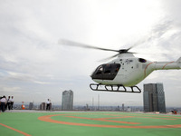 エルメス ヘリコプター登場…成田エアラインコネクションサービス 画像