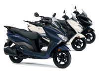 31万7900円で「毎日の走りをワンランクアップ」、スズキの125ccスクーター『バーグマンストリート125EX』発売 画像