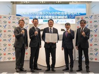 JALや山梨県など5者、無人の空飛ぶクルマ実用化へ連携 画像