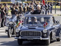 ランチア『フラミニア』、大統領を乗せてパレード…イタリア共和国建国記念日 画像