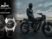 ヴィンテージバイクに調和、MUTT×エンジェルクローバーの新作ウォッチ発売 画像
