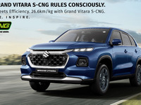 圧縮天然ガスとガソリンで走る、スズキのSUV『グランドビターラ』に「S-CNG」登場 画像
