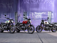 ロイヤルエンフィールド『ハンター350』が2025年モデルに進化、アシスト＆スリッパークラッチ初搭載で59万9500円から 画像