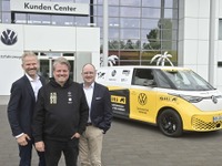 VWの電気ミニバン『ID.Buzz』が世界75か国周遊へ…ギネス記録保持者が8カ月の冒険開始 画像
